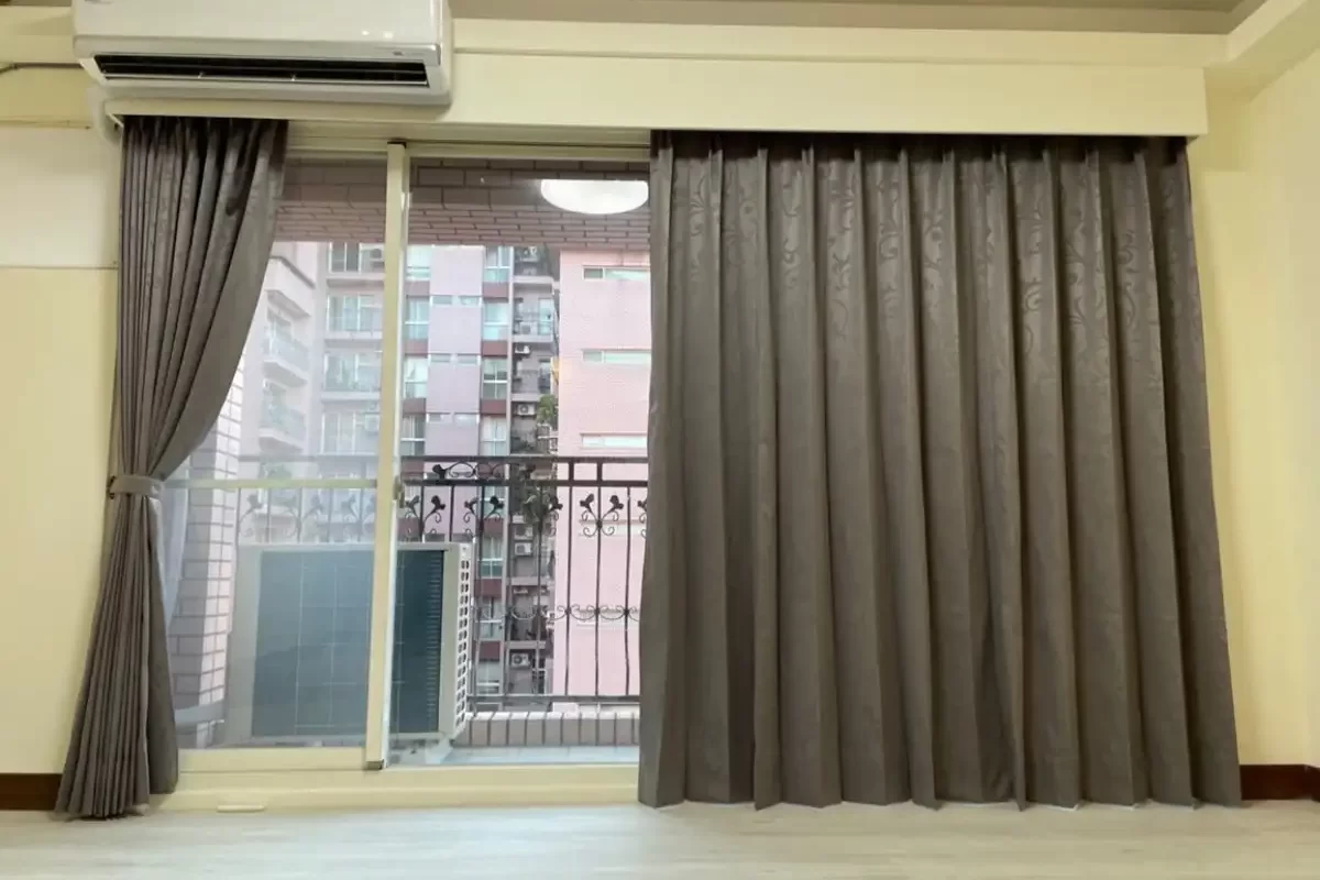 萍菲工程-台北石塑地板-台北地板-台北窗簾安裝-台北貼壁紙-桃園石塑地板-桃園塑膠地板_portfolio_窗簾案例照片_07